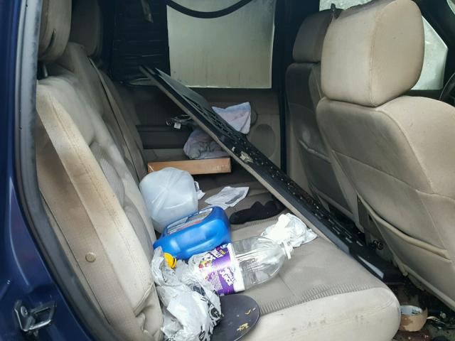 1FMEU73E96UA44425 - 2006 FORD EXPLORER X BLUE photo 6