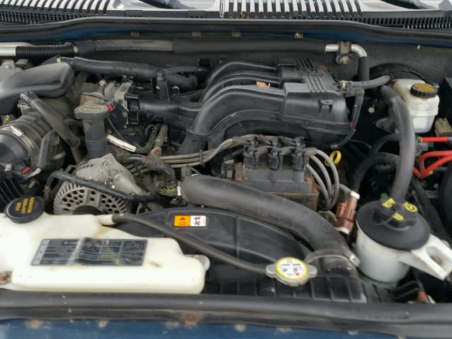 1FMEU73E96UA44425 - 2006 FORD EXPLORER X BLUE photo 7