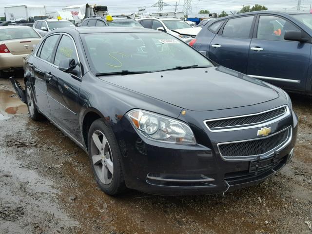 1G1ZC5E17BF249157 - 2011 CHEVROLET MALIBU 1LT BLACK photo 1