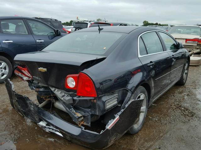 1G1ZC5E17BF249157 - 2011 CHEVROLET MALIBU 1LT BLACK photo 4