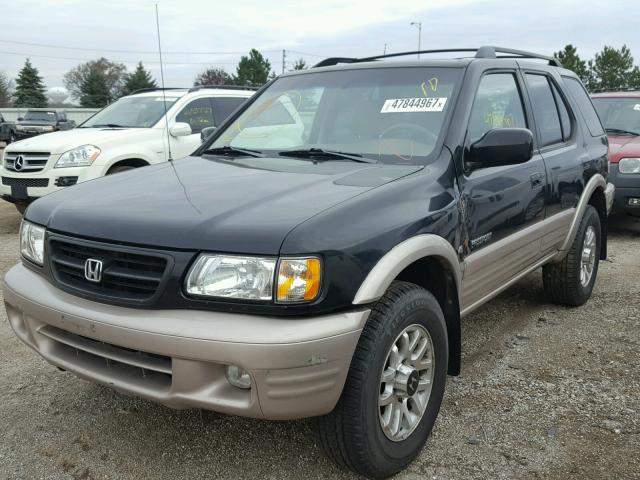 4S6CK58W424400364 - 2002 HONDA PASSPORT E 黑色 照片 2