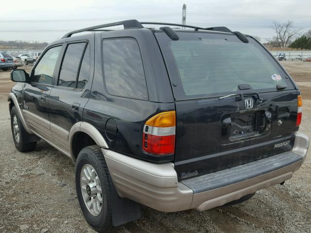 4S6CK58W424400364 - 2002 HONDA PASSPORT E 黑色 照片 3