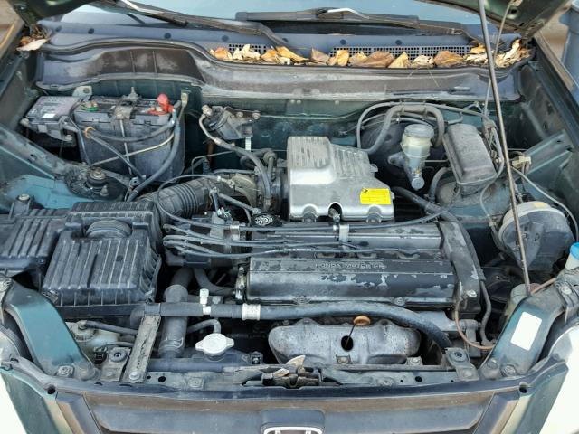 JHLRD1848XC072682 - 1999 HONDA CR-V LX GREEN photo 7