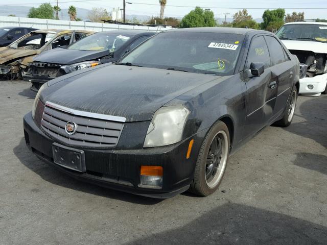 1G6DM577340172358 - 2004 CADILLAC CTS BLACK photo 2