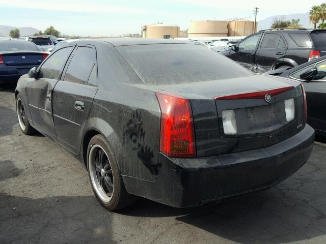 1G6DM577340172358 - 2004 CADILLAC CTS BLACK photo 3