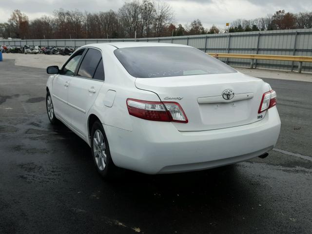 4T1BB46KX7U008608 - 2007 TOYOTA CAMRY NEW WHITE photo 3