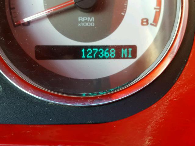 1G1AM15B077369508 - 2007 CHEVROLET COBALT SS RED photo 8