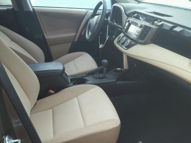 JTMBFREV8D5028279 - 2013 TOYOTA RAV4 LE Qəhvəyi foto 5