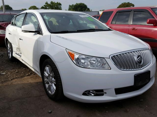 1G4GD5ER7CF195986 - 2012 BUICK LACROSSE P WHITE photo 1