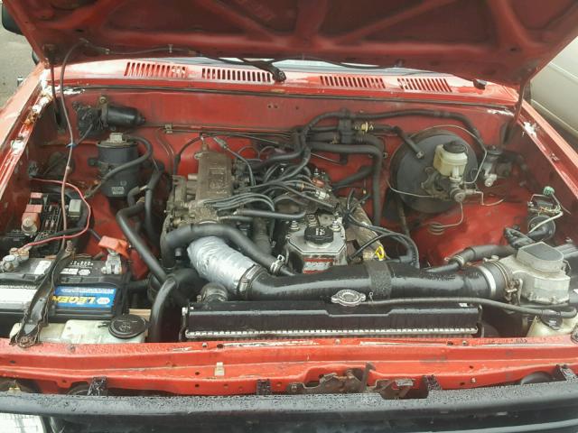 JT4RN81A8L5067841 - 1990 TOYOTA PICKUP 1/2 RED photo 7