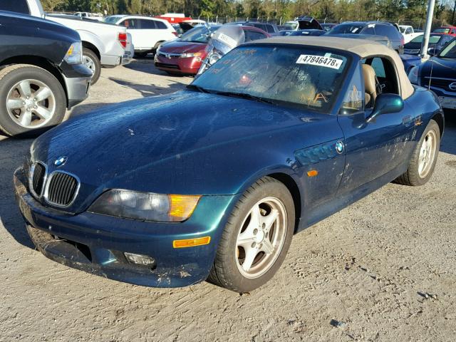 4USCH7320WLE07431 - 1998 BMW Z3 1.9 GOLD photo 2