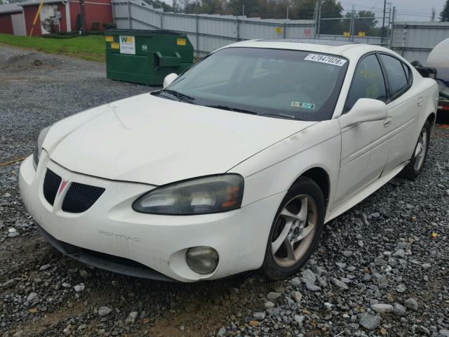 2G2WR524941371282 - 2004 PONTIAC GRAND PRIX WHITE photo 2