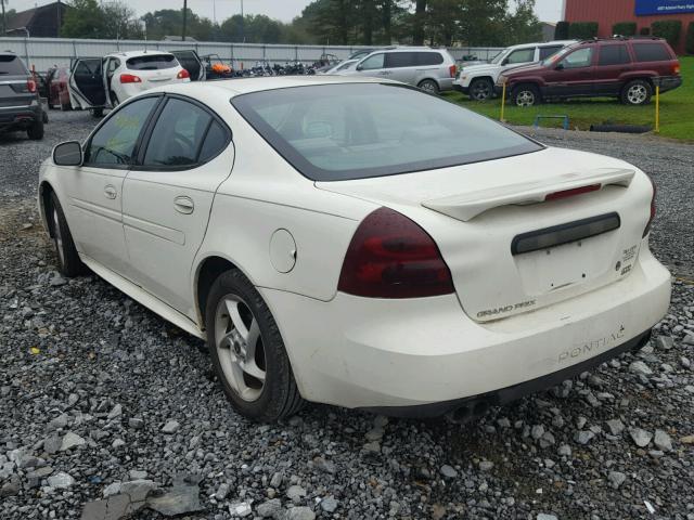 2G2WR524941371282 - 2004 PONTIAC GRAND PRIX WHITE photo 3