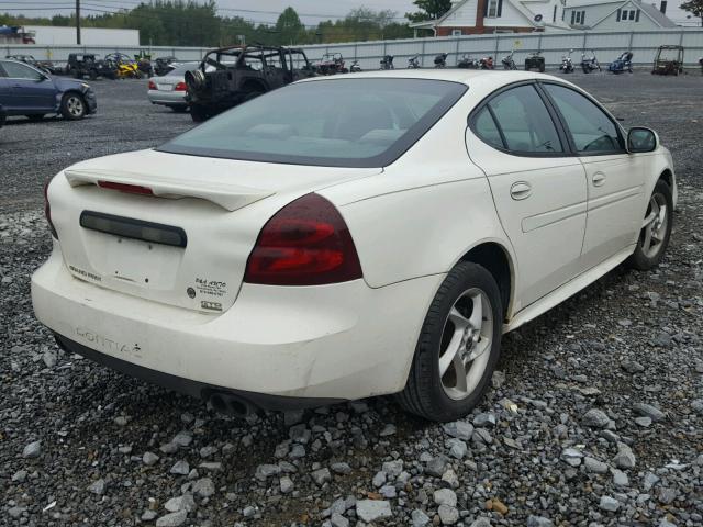 2G2WR524941371282 - 2004 PONTIAC GRAND PRIX WHITE photo 4