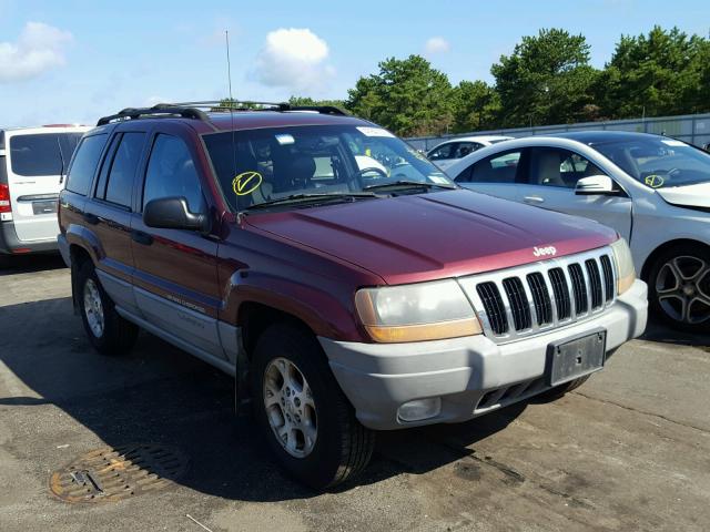 1J4GW58S8XC626821 - 1999 JEEP CHERK LAR MAROON photo 1