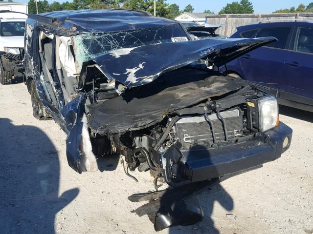 1J8HH48P87C553789 - 2007 JEEP COMMANDER Mavi foto 1