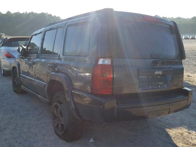 1J8HH48P87C553789 - 2007 JEEP COMMANDER Mavi foto 3