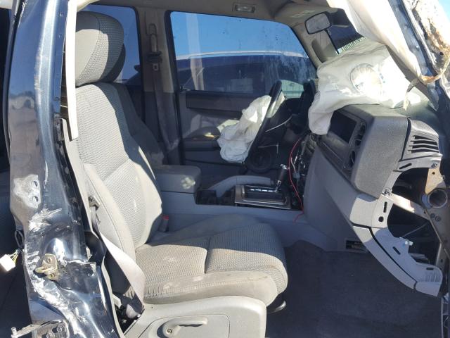 1J8HH48P87C553789 - 2007 JEEP COMMANDER Mavi foto 5