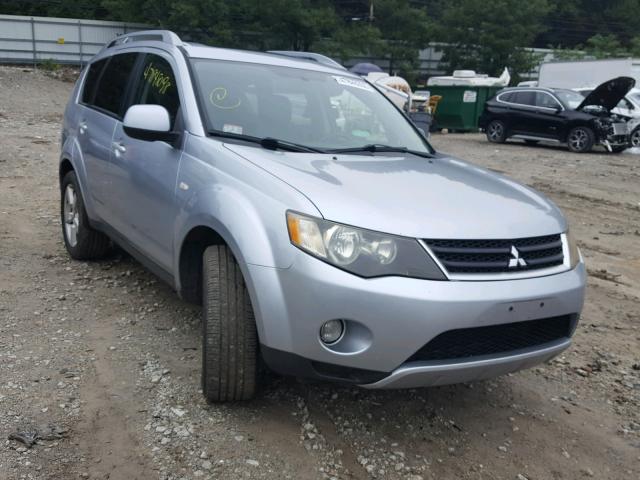 JA4MT41X47Z001714 - 2007 MITSUBISHI OUTLANDER GRAY photo 1