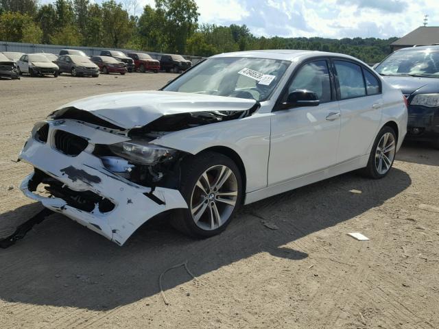 WBA3D5C58EF147223 - 2014 BMW 328 D WHITE photo 2