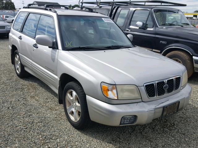 JF1SF656X1G735221 - 2001 SUBARU FORESTER S SILVER photo 1