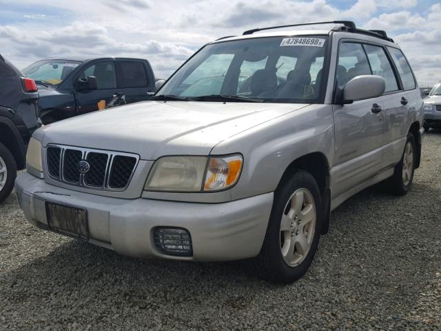 JF1SF656X1G735221 - 2001 SUBARU FORESTER S SILVER photo 2