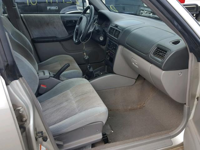 JF1SF656X1G735221 - 2001 SUBARU FORESTER S SILVER photo 5