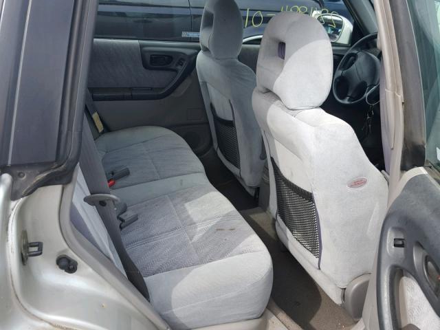 JF1SF656X1G735221 - 2001 SUBARU FORESTER S SILVER photo 6