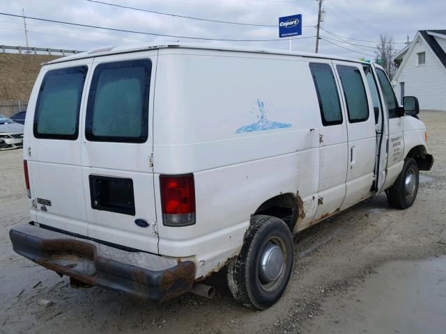 1FTNE24L84HA28613 - 2004 FORD ECONOLINE WHITE photo 4