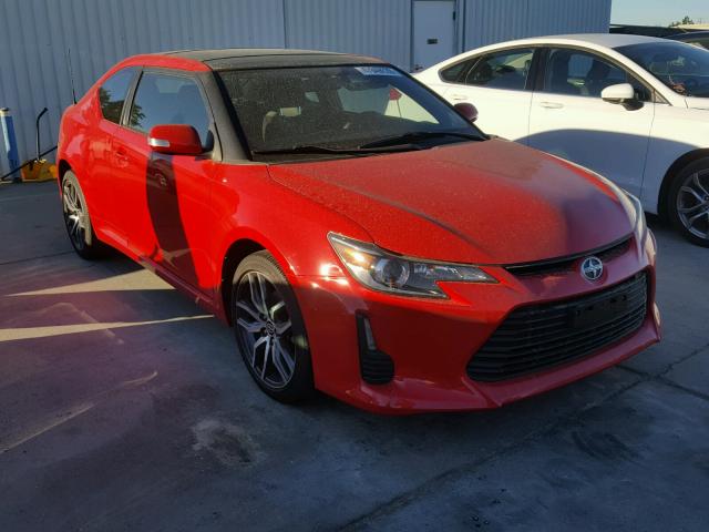 JTKJF5C7XFJ004822 - 2015 TOYOTA SCION TC 红色 照片 1