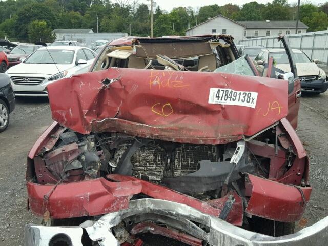 5LTPW18577FJ01298 - 2007 LINCOLN MARK LT RED photo 7