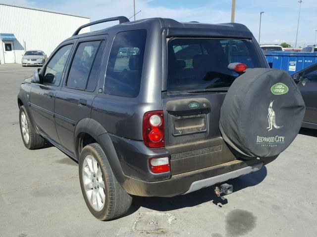 SALNE22254A437650 - 2004 LAND ROVER FREELANDER GRAY photo 3