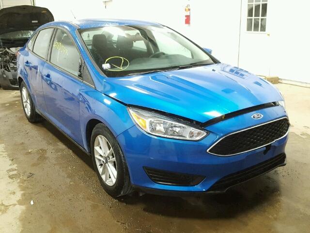 1FADP3F21GL336388 - 2016 FORD FOCUS SE BLUE photo 1