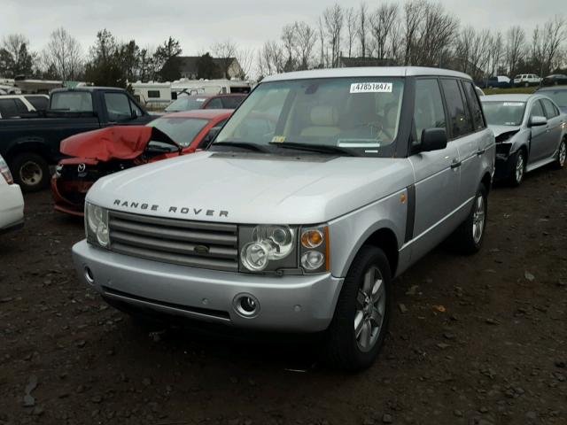 SALME11434A161266 - 2004 LAND ROVER RANGE ROVE SILVER photo 2