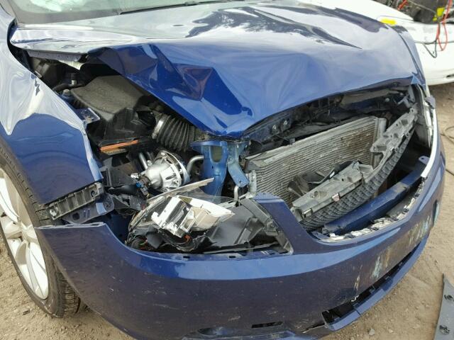 1G4PP5SK6D4141896 - 2013 BUICK VERANO BLUE photo 9