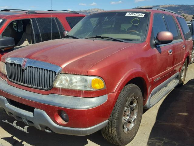 5LMPU28A9XLJ33045 - 1999 LINCOLN NAVIGATOR 勃艮第红 照片 2