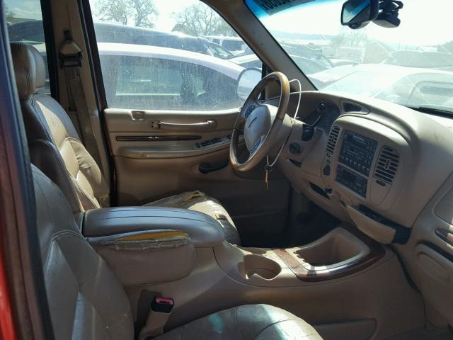 5LMPU28A9XLJ33045 - 1999 LINCOLN NAVIGATOR 勃艮第红 照片 5