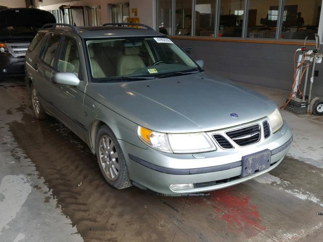 YS3EB59E723037990 - 2002 SAAB 9-5 LINEAR GREEN photo 1