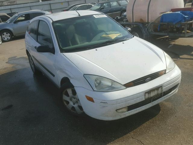 3FAFP31391R249713 - 2001 FORD FOCUS ZX3 WHITE photo 1