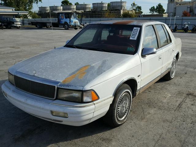 1C3XA3639PF578754 - 1993 CHRYSLER LEBARON LE WHITE photo 2
