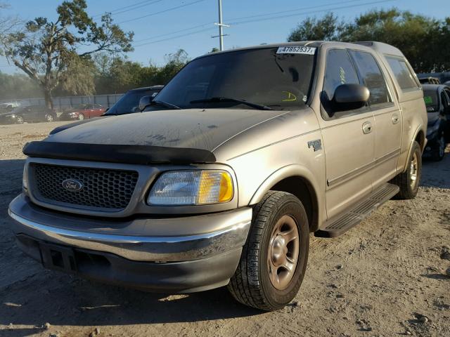 1FTRW07L03KB72429 - 2003 FORD F150 SUPER GOLD photo 2