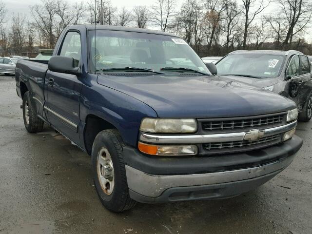 1GCEC14W1XE251821 - 1999 CHEVROLET SILVERADO BLUE photo 1