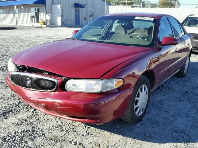 2G4WS52JX41318088 - 2004 BUICK CENTURY CU BURGUNDY photo 2