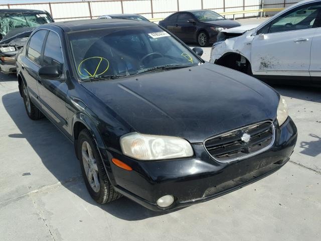 JN1CA31D0YT760035 - 2000 NISSAN MAXIMA GLE BLACK photo 1