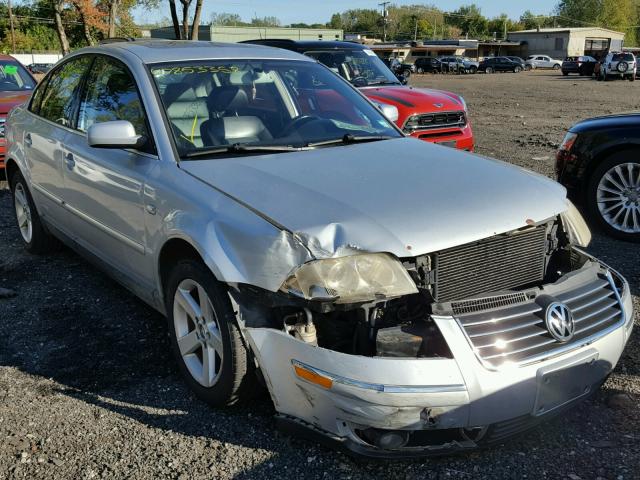 WVWTH63B94P056277 - 2004 VOLKSWAGEN PASSAT GLX SILVER photo 1
