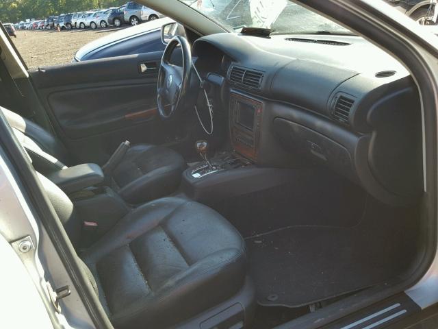 WVWTH63B94P056277 - 2004 VOLKSWAGEN PASSAT GLX SILVER photo 5