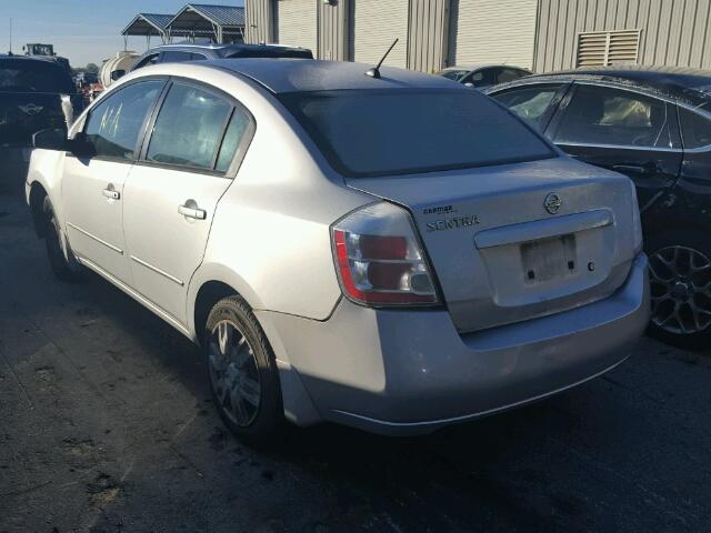 3N1AB61E29L609640 - 2009 NISSAN SENTRA 2.0 SILVER photo 3