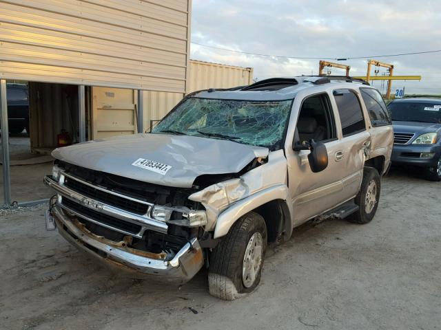 1GNEC13TX5R216859 - 2005 CHEVROLET TAHOE C150 BEIGE photo 2