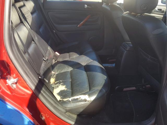 WVWTH63B21P135558 - 2001 VOLKSWAGEN PASSAT GLX BLUE photo 6