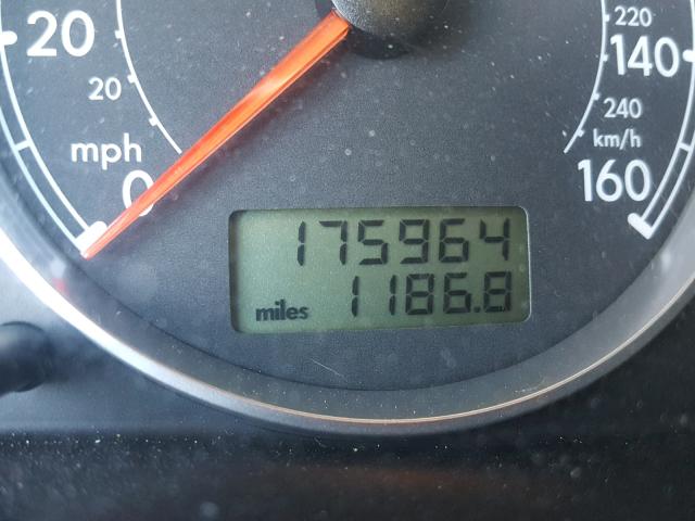 WVWTH63B21P135558 - 2001 VOLKSWAGEN PASSAT GLX BLUE photo 8